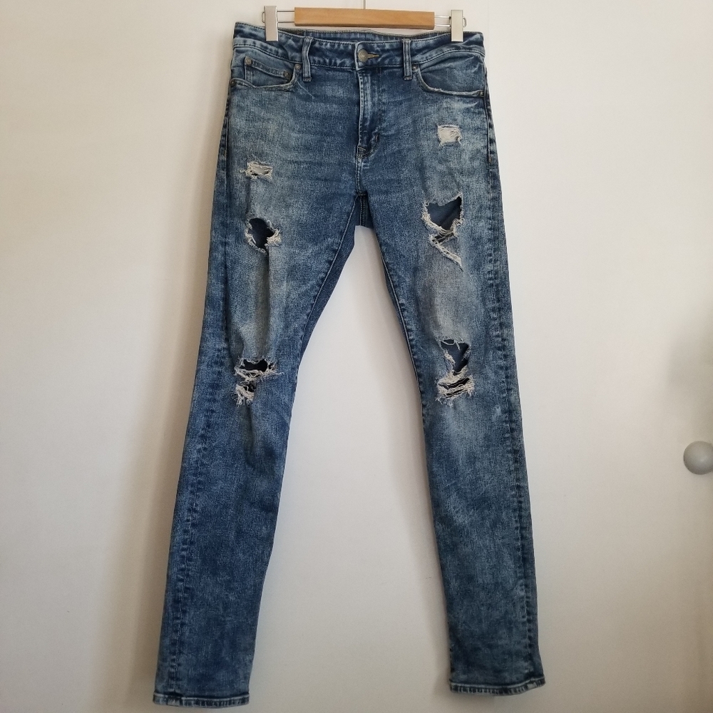 American Eagle Flex Slim Destroyed Jeans